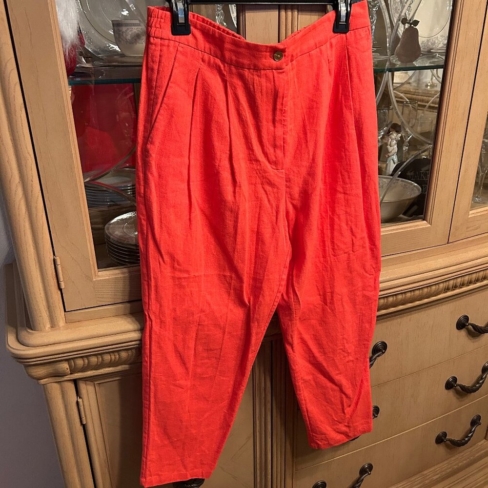 Michael Kors Coral Capri Pants Size 8